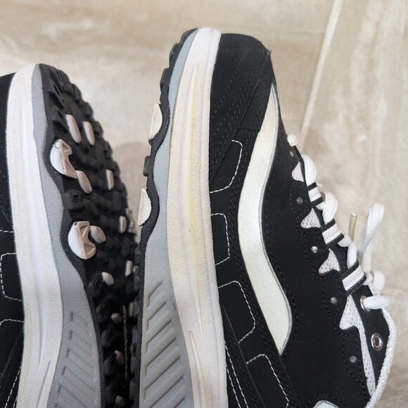 Skechers Black White Shape Ups Sneakers Size 8.5 2010 Y2K Shoes Women's Chunky - Picture 5 of 8